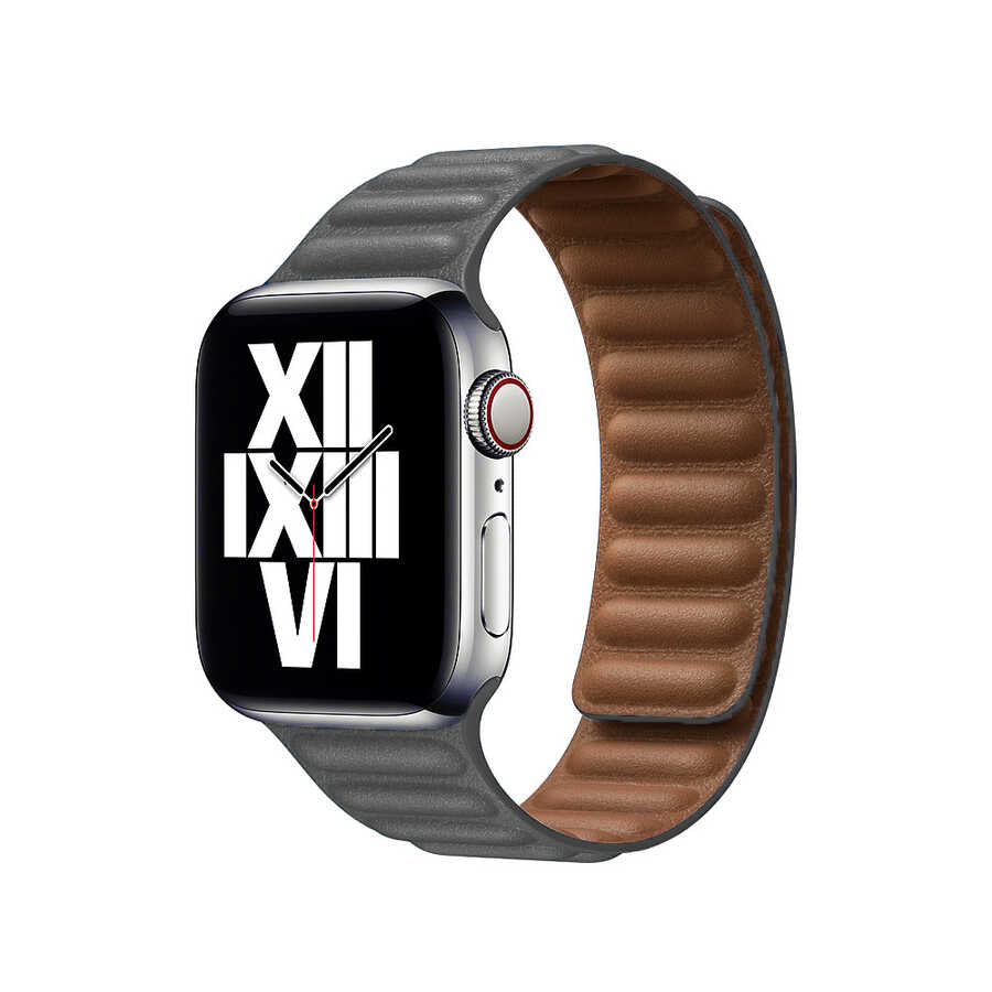 Watch Ultra 49mm Kordon KRD-34 Deri Strap Kayış