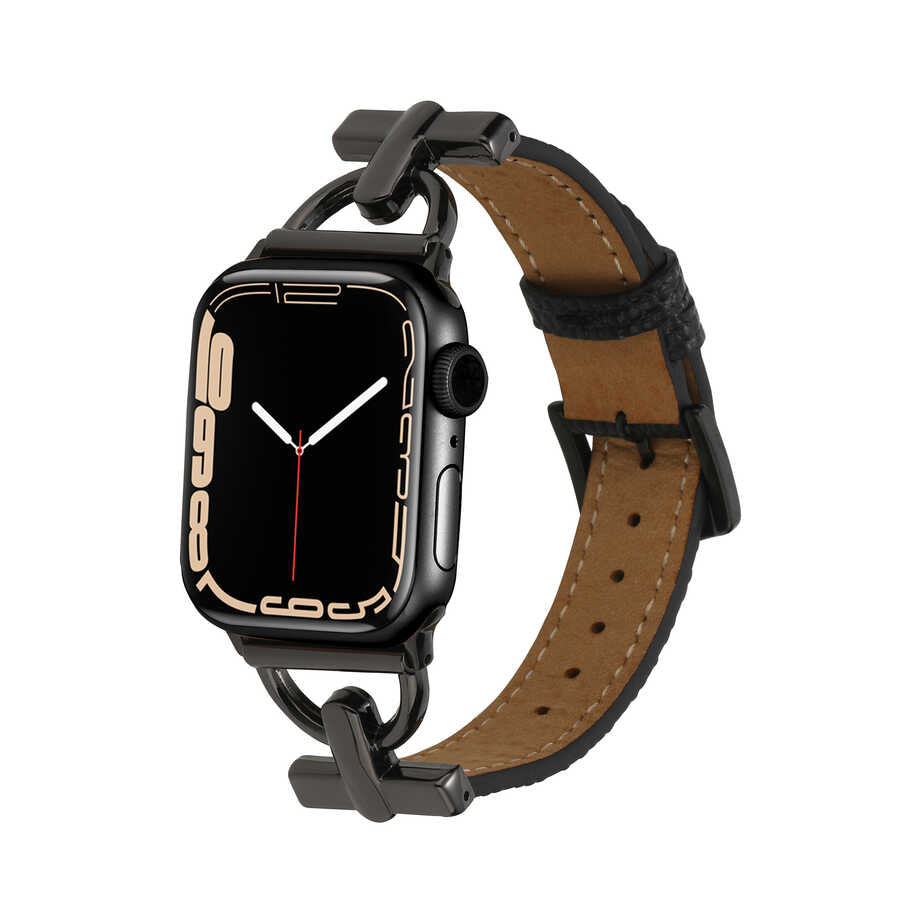 Watch Ultra 49mm Kordon KRD-53 Deri Strap Kayış