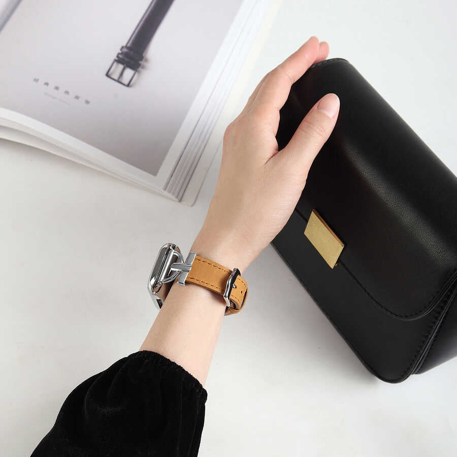 Watch Ultra 49mm Kordon KRD-53 Deri Strap Kayış