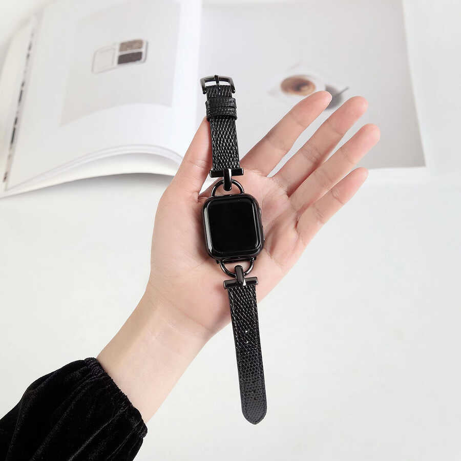 Watch Ultra 49mm Kordon KRD-53 Deri Strap Kayış