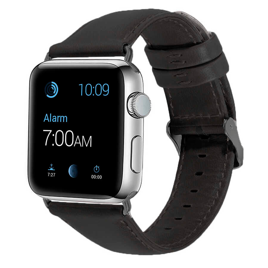 Watch Ultra 49mm Kordon Luxury Leather Deri Strap Kayış