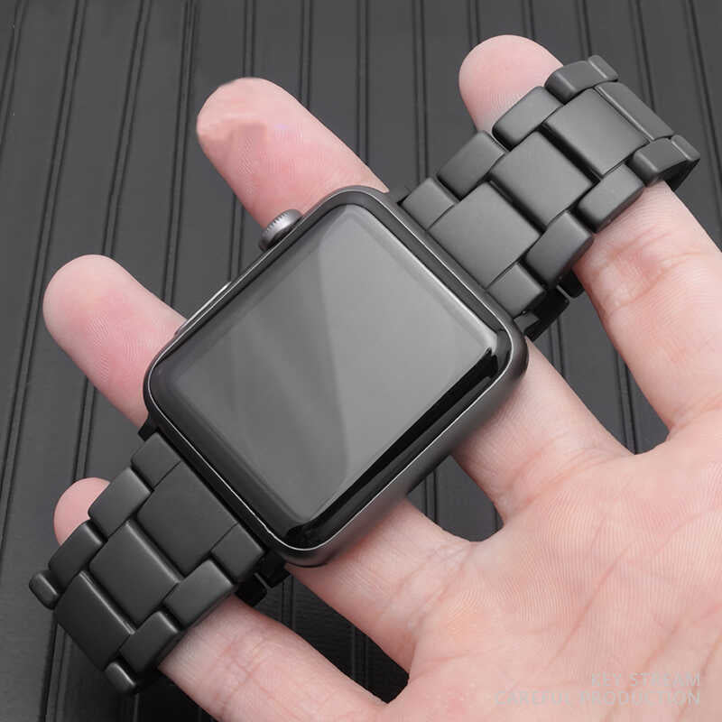 Watch Ultra 49mm Kordon Mat Seramik Metal Strap Kayış