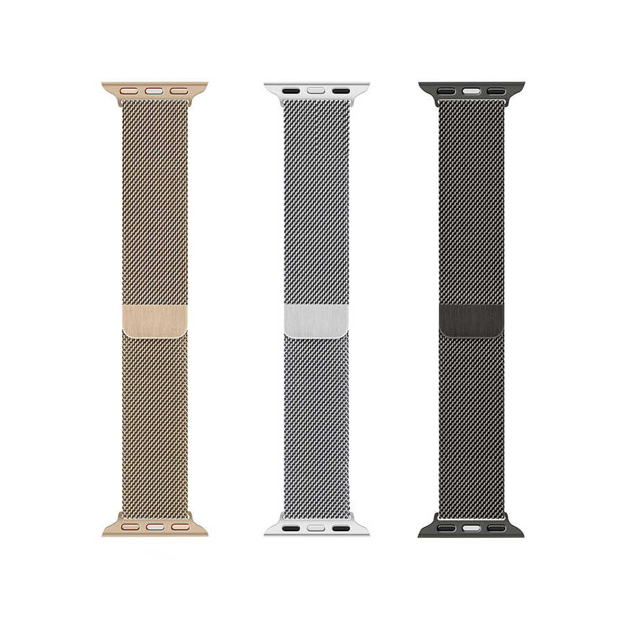 Watch Ultra 49mm Kordon Wiwu Minalo Metal Strap Kayış