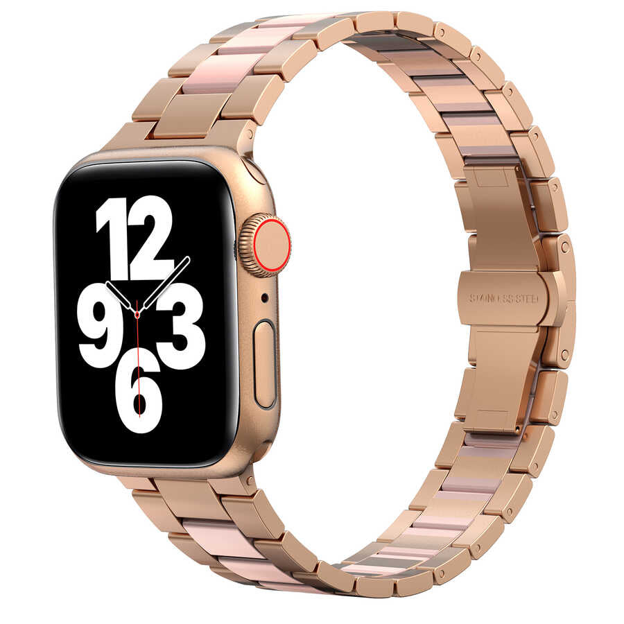 Watch Ultra 49mm Kordon Wiwu Resin Steel Belt Metal Strap Kayış