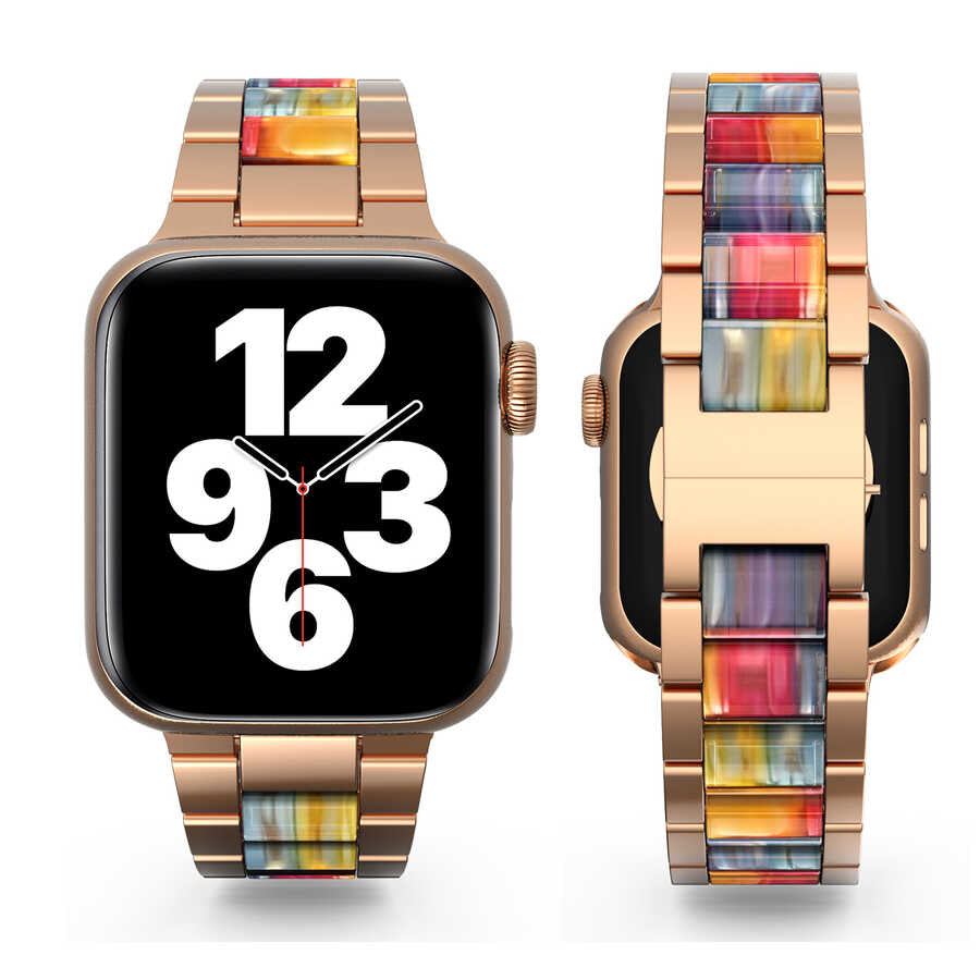 Watch Ultra 49mm Kordon Wiwu Resin Steel Belt Metal Strap Kayış