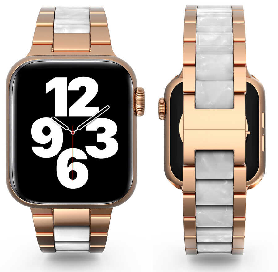 Watch Ultra 49mm Kordon Wiwu Resin Steel Belt Metal Strap Kayış