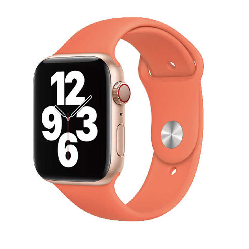 Watch Ultra 49mm Kordon Wiwu Sport Band Silikon Strap Kayış