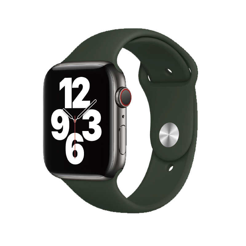 Watch Ultra 49mm Kordon Wiwu Sport Band Silikon Strap Kayış