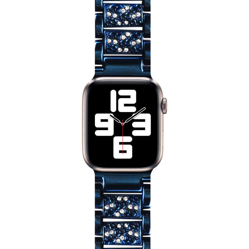 Watch Ultra 49mm Kordon Wiwu Three Beads Set Auger Metal Strap Kayış