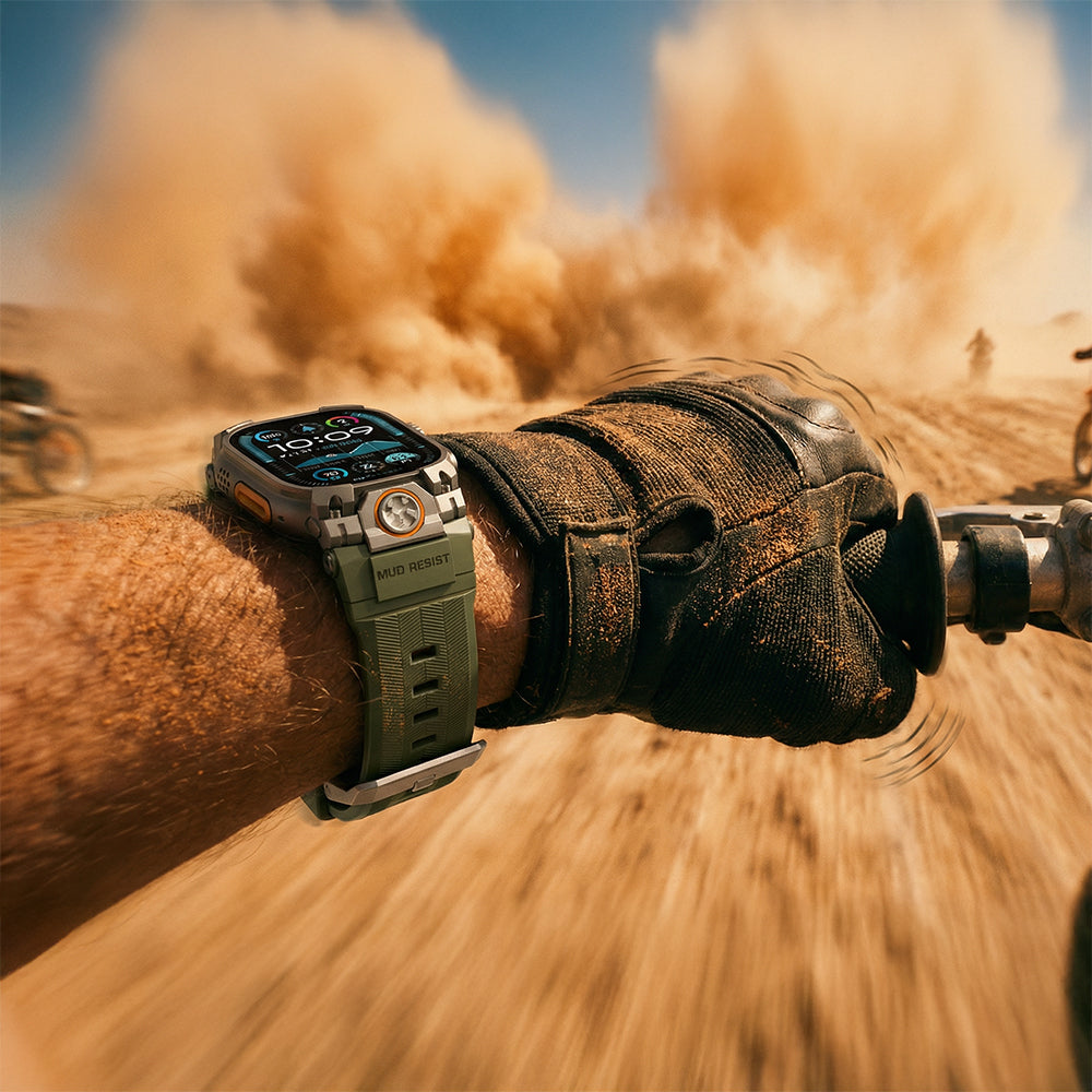 Watch Ultra 49mm Mohseven iWatch Armor Silikon Kordon
