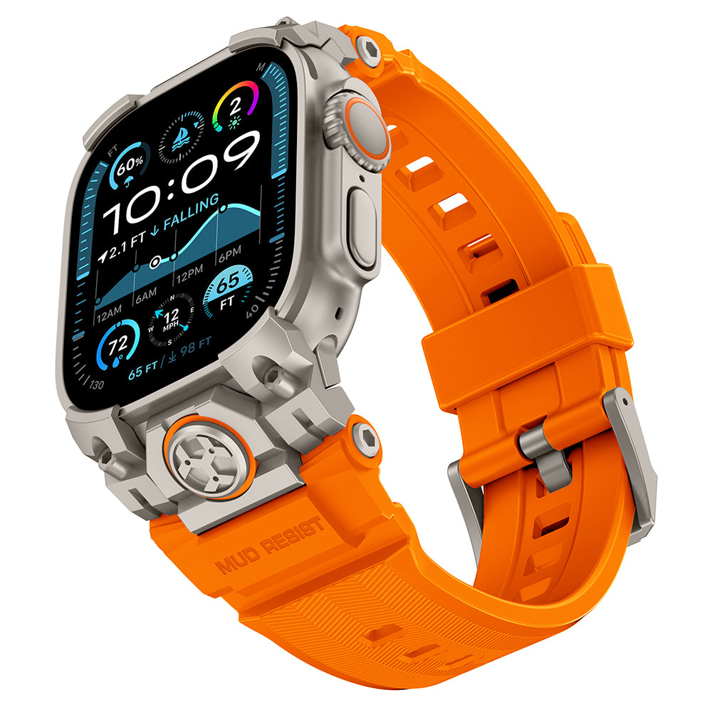 Watch Ultra 49mm Mohseven iWatch Armor Silikon Kordon