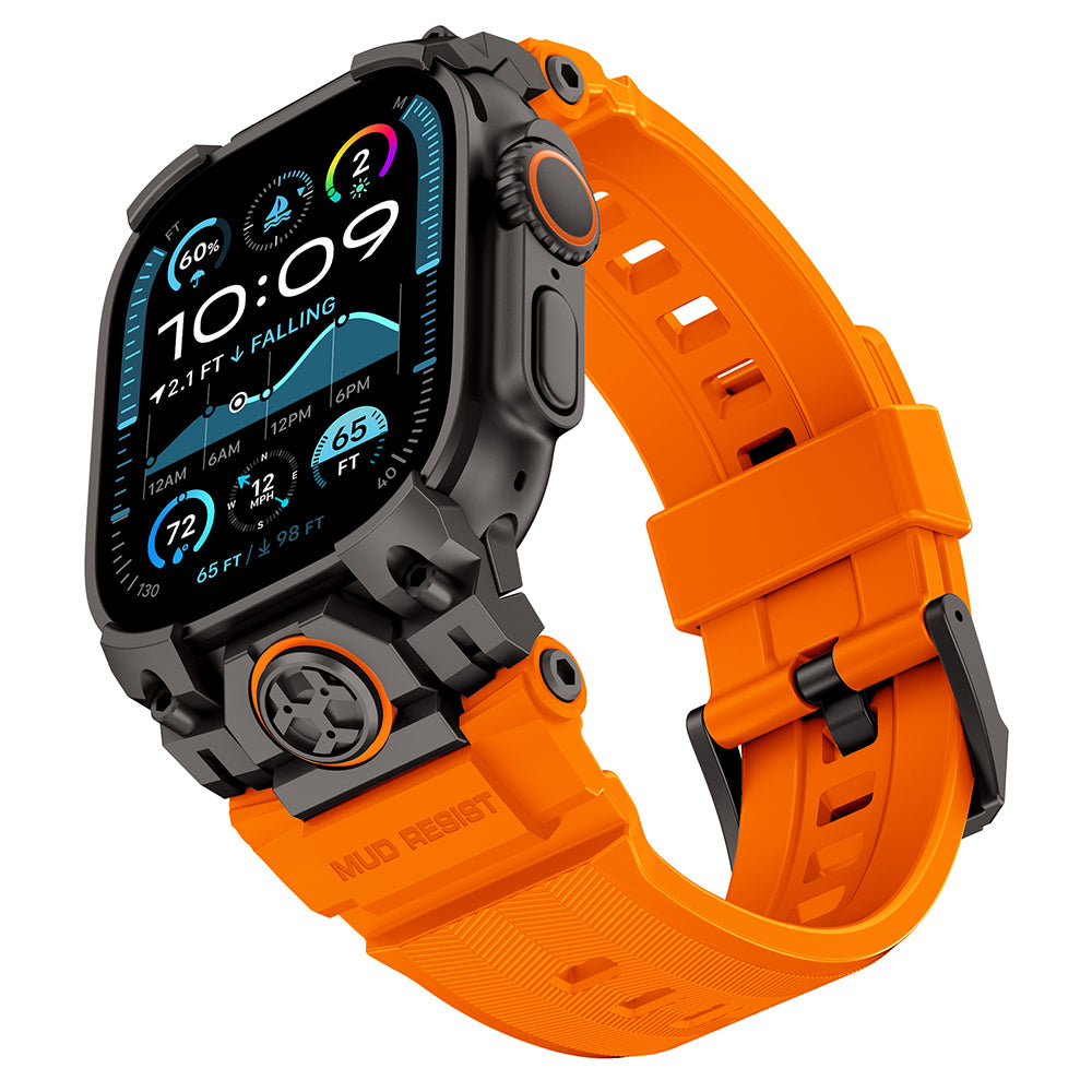 Watch Ultra 49mm Mohseven iWatch Armor Silikon Kordon