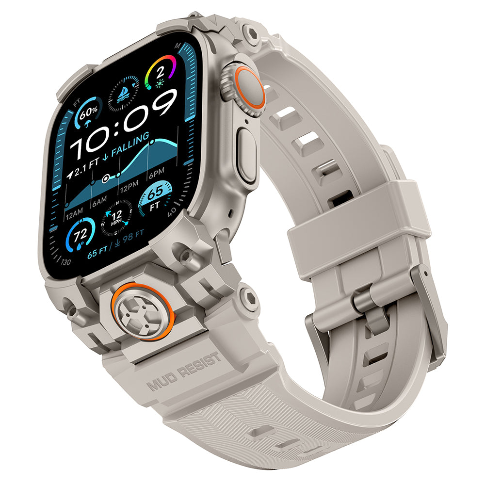 Watch Ultra 49mm Mohseven iWatch Armor Silikon Kordon