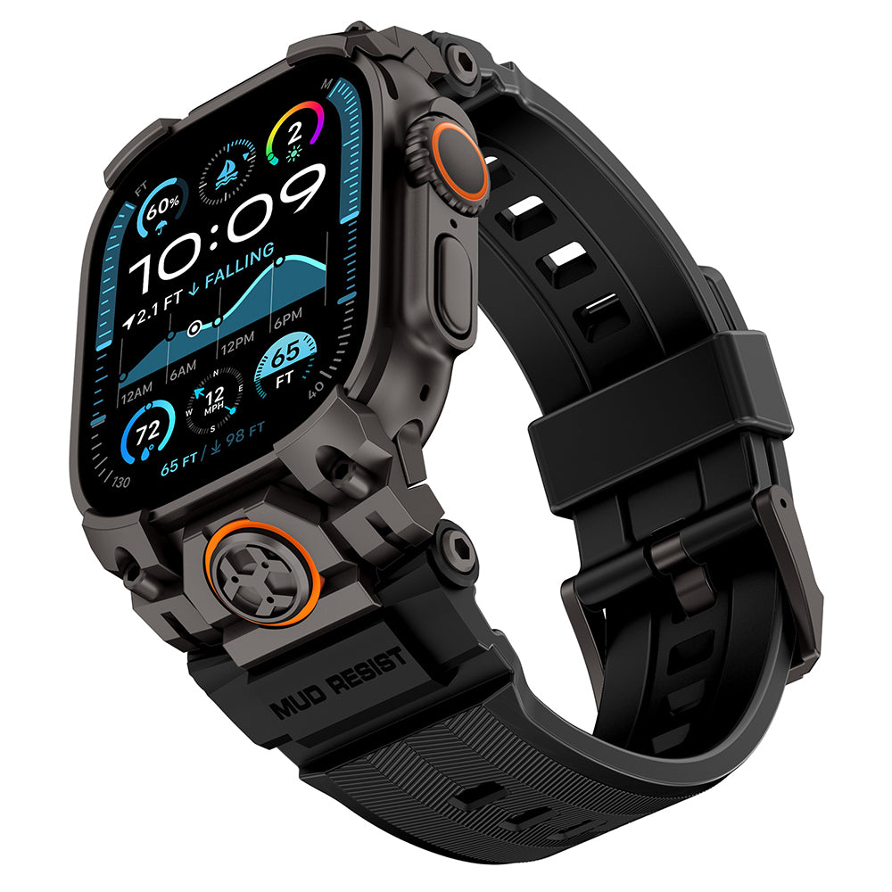 Watch Ultra 49mm Mohseven iWatch Armor Silikon Kordon