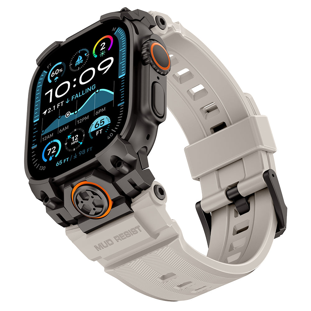 Watch Ultra 49mm Mohseven iWatch Armor Silikon Kordon
