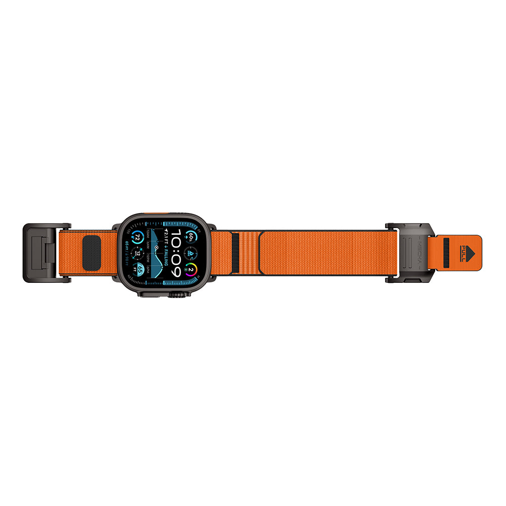 Watch Ultra 49mm Mohseven iWatch Mecha Sport Hasır Kordon