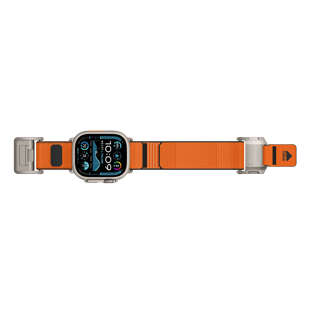 Watch Ultra 49mm Mohseven iWatch Mecha Sport Hasır Kordon