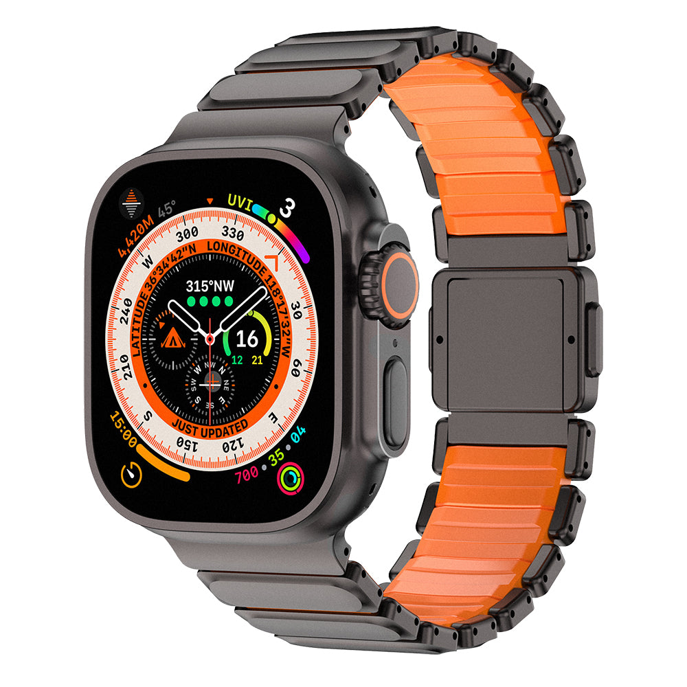 Watch Ultra 49mm Mohseven iWatch Titancore No.2 Çelik Kordon