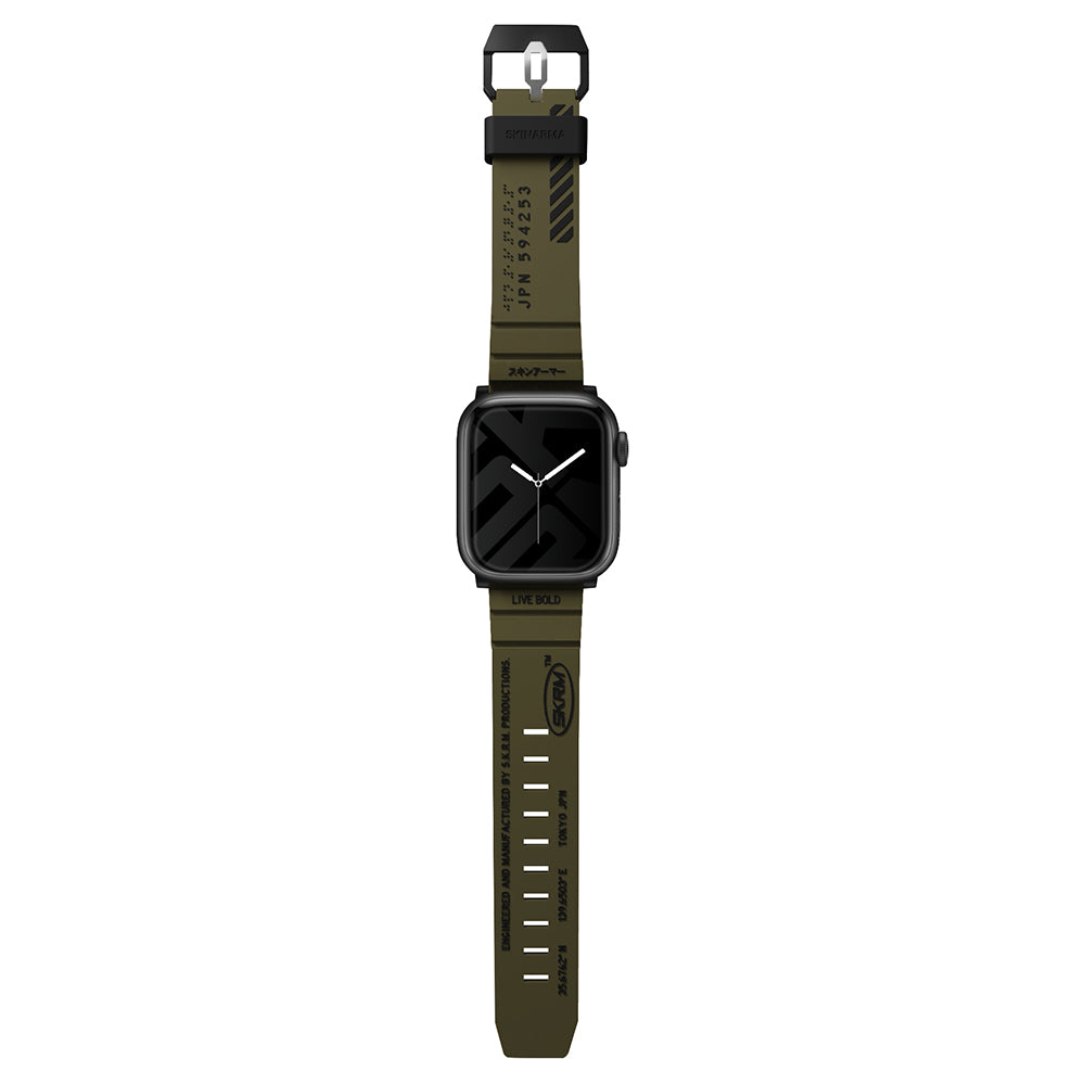 Watch Ultra 49mm SkinArma Shokku Silikon Kordon