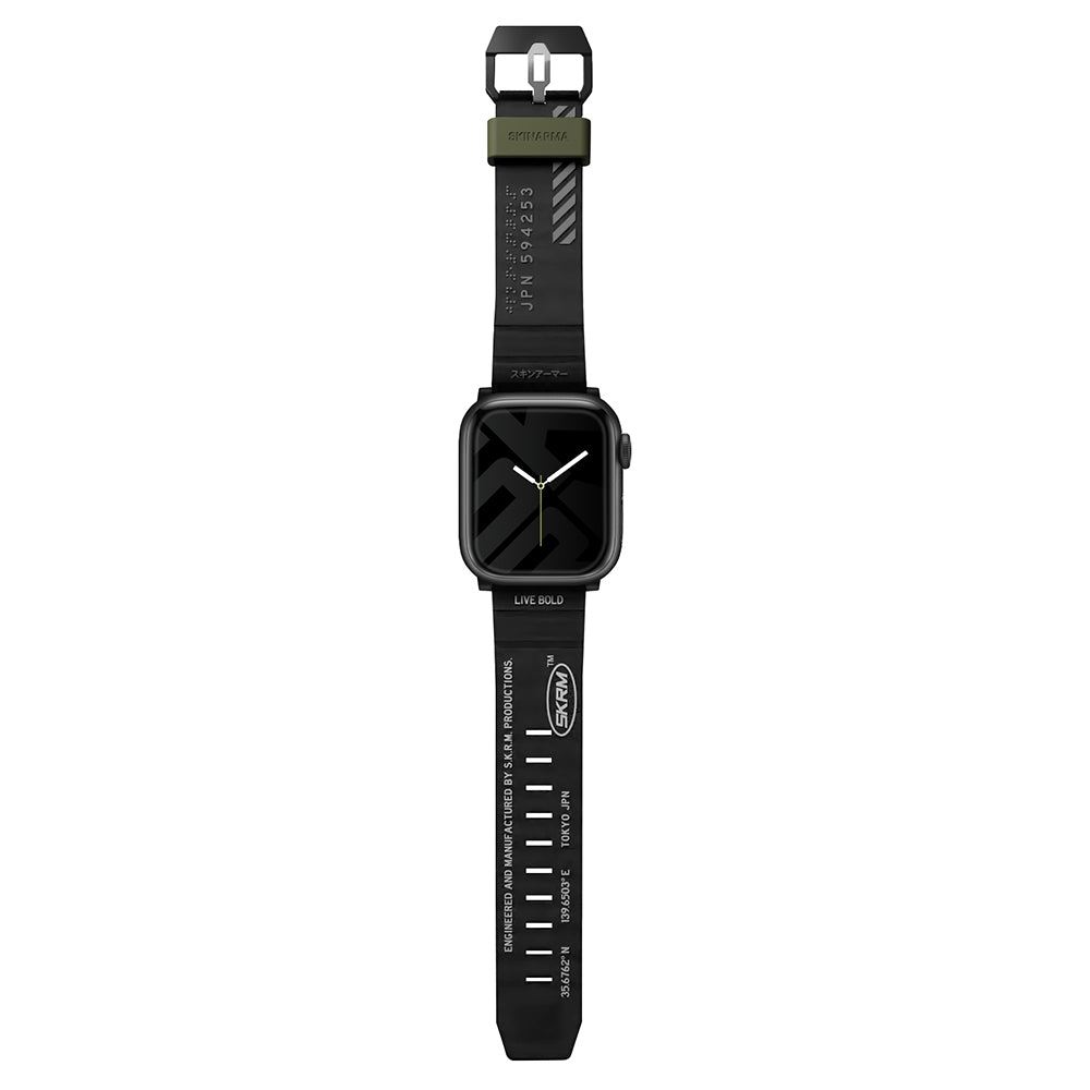 Watch Ultra 49mm SkinArma Shokku Silikon Kordon