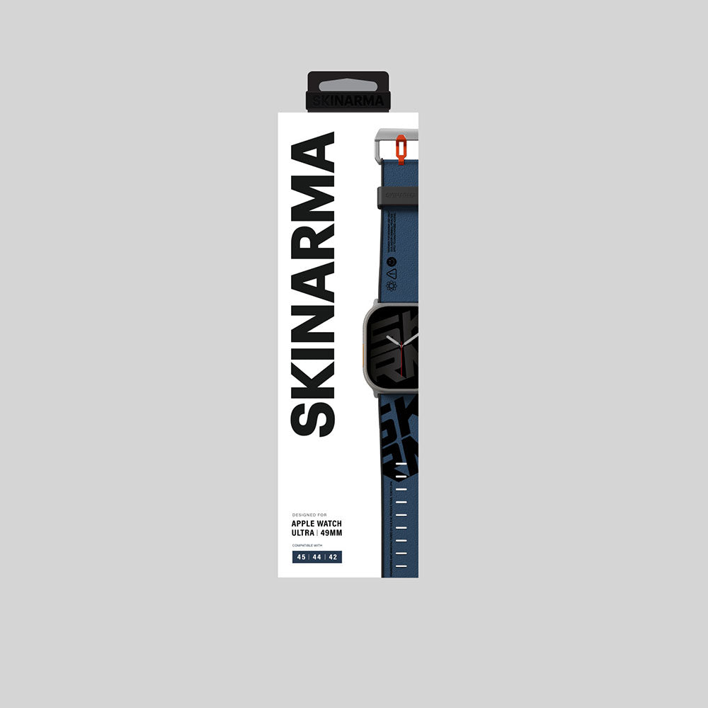 Watch Ultra 49mm SkinArma Spunk Serisi PU Deri Kordon
