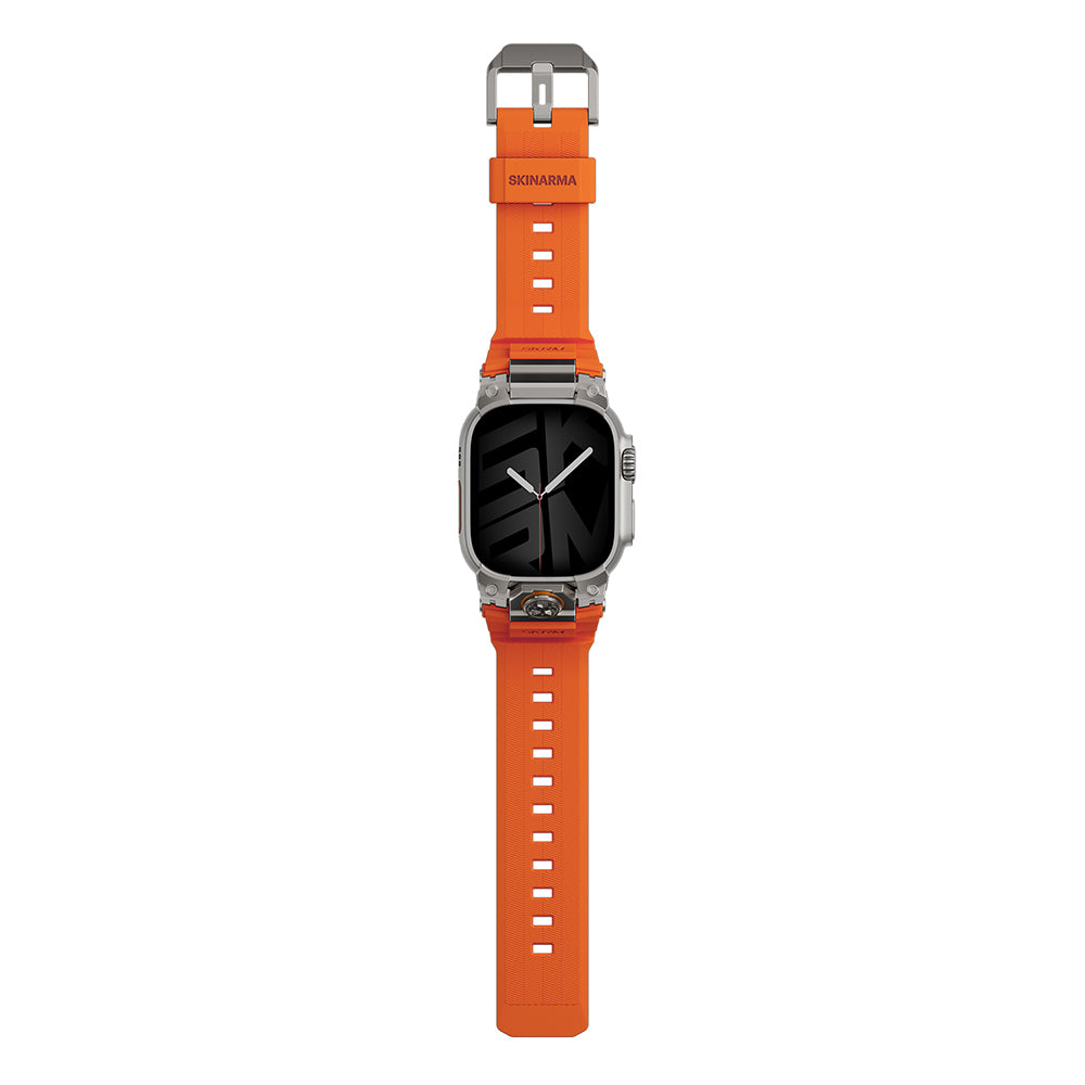 Watch Ultra 49mm SkinArma Talon Serisi Suya Dayanıklı Silikon Kordon