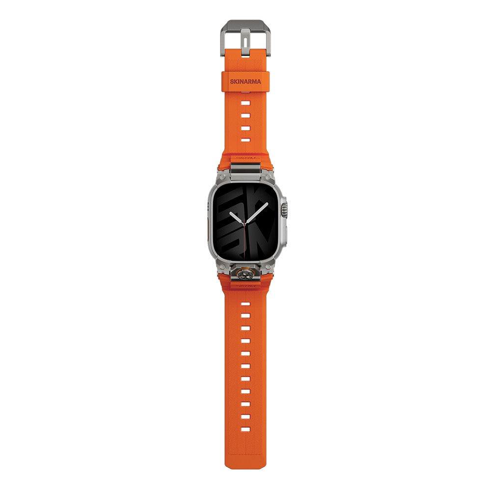 Watch Ultra 49mm SkinArma Talon Serisi Suya Dayanıklı Silikon Kordon
