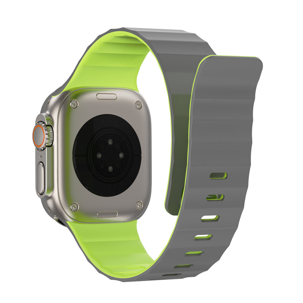Watch Ultra 49mm Wiwu Mag Secur Serisi Silikon Kordon