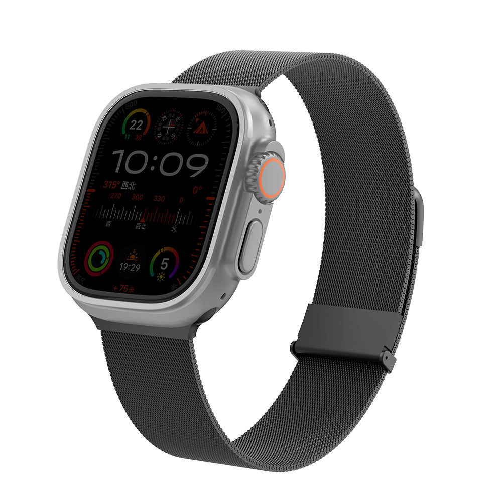 Watch Ultra 49mm Wiwu MagFlex Secure Serisi Metal Kordon
