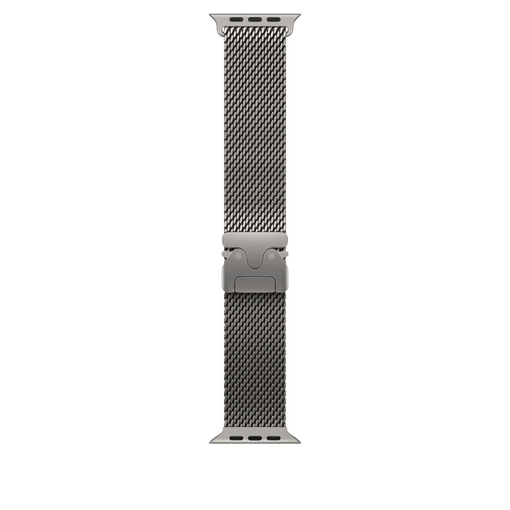 Watch Ultra 49mm Zore KRD-100 Titanyum Hasır Kordon