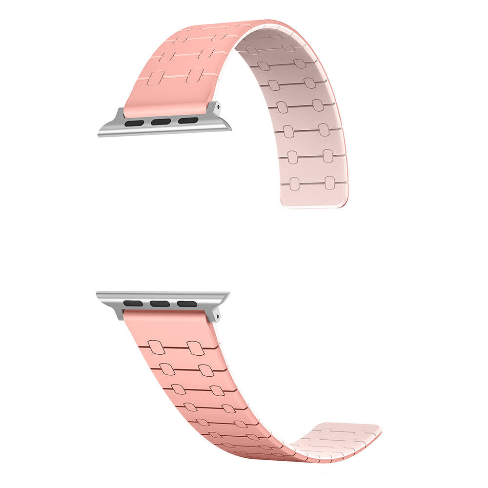 Watch Ultra 49mm Zore KRD-111 Çizgili Desenli Silikon Kordon