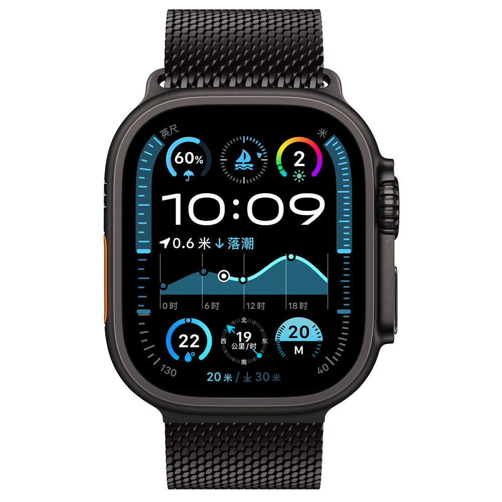 Watch Ultra 49mm Zore KRD-121 Metal Hasır Kordon