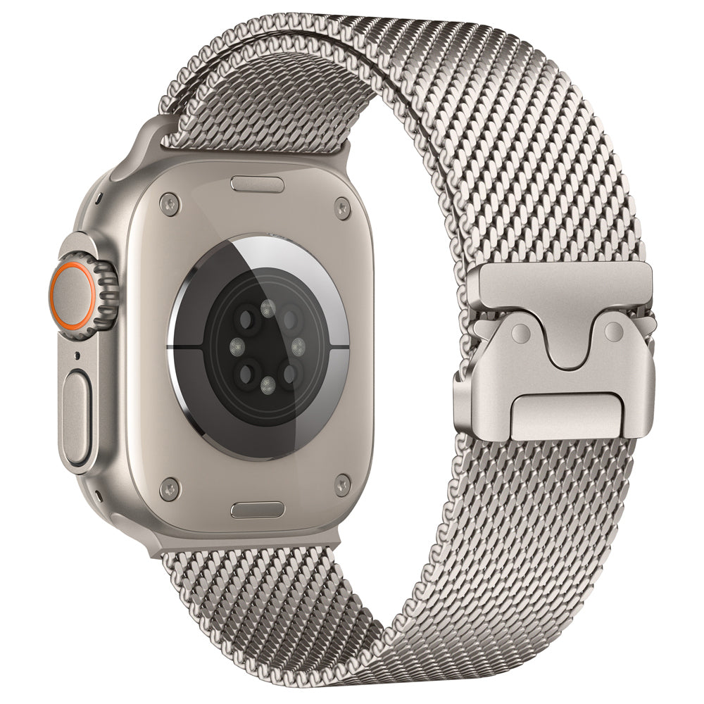 Watch Ultra 49mm Zore KRD-121 Metal Hasır Kordon