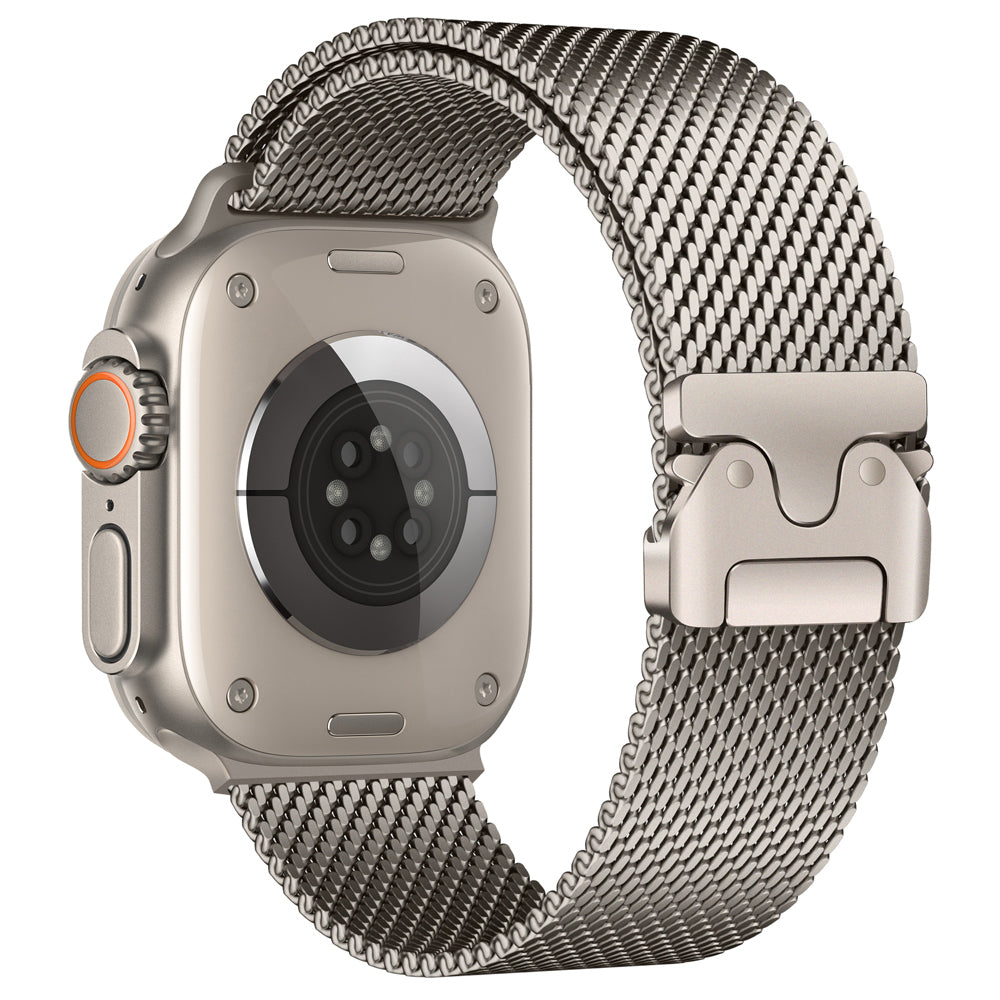 Watch Ultra 49mm Zore KRD-121 Metal Hasır Kordon