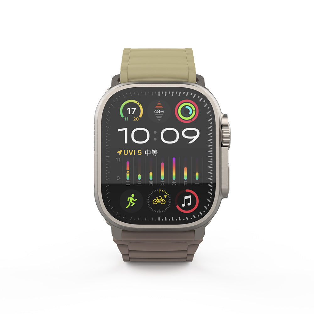 Watch Ultra 49mm Zore KRD-122 Silikon Kordon Strap Kayış