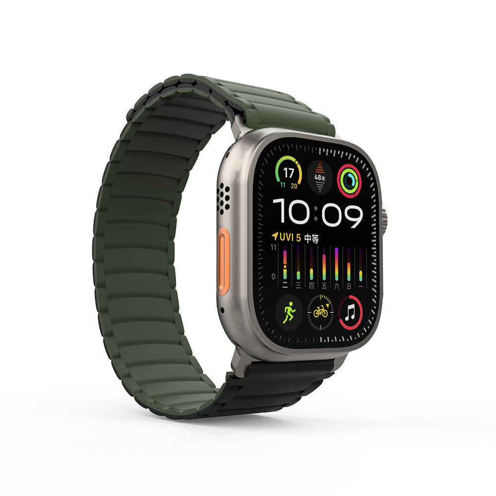 Watch Ultra 49mm Zore KRD-122 Silikon Kordon Strap Kayış
