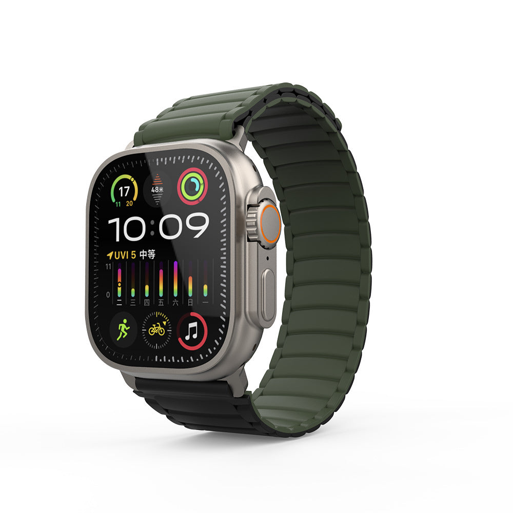 Watch Ultra 49mm Zore KRD-122 Silikon Kordon Strap Kayış