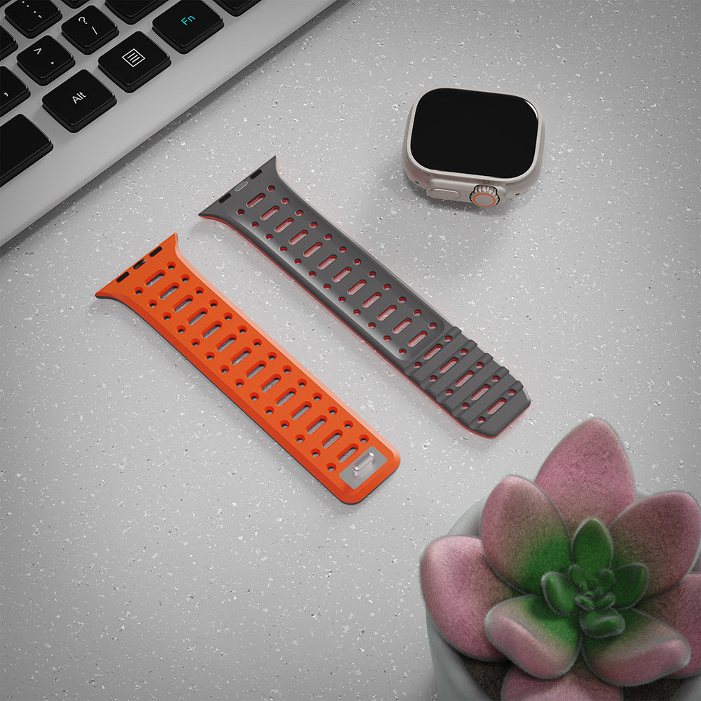 Watch Ultra 49mm Zore KRD-124 Silikon Kordon Strap Kayış