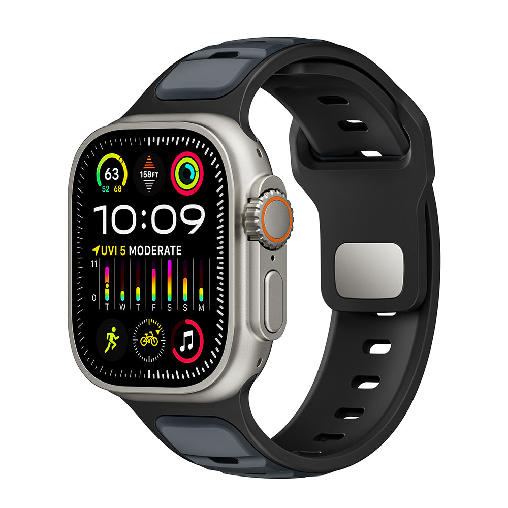 Watch Ultra 49mm Zore KRD-135 Silikon Kordon Strap Kayış
