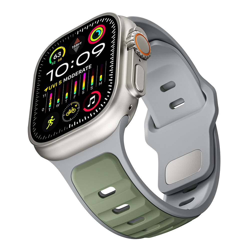 Watch Ultra 49mm Zore KRD-135 Silikon Kordon Strap Kayış