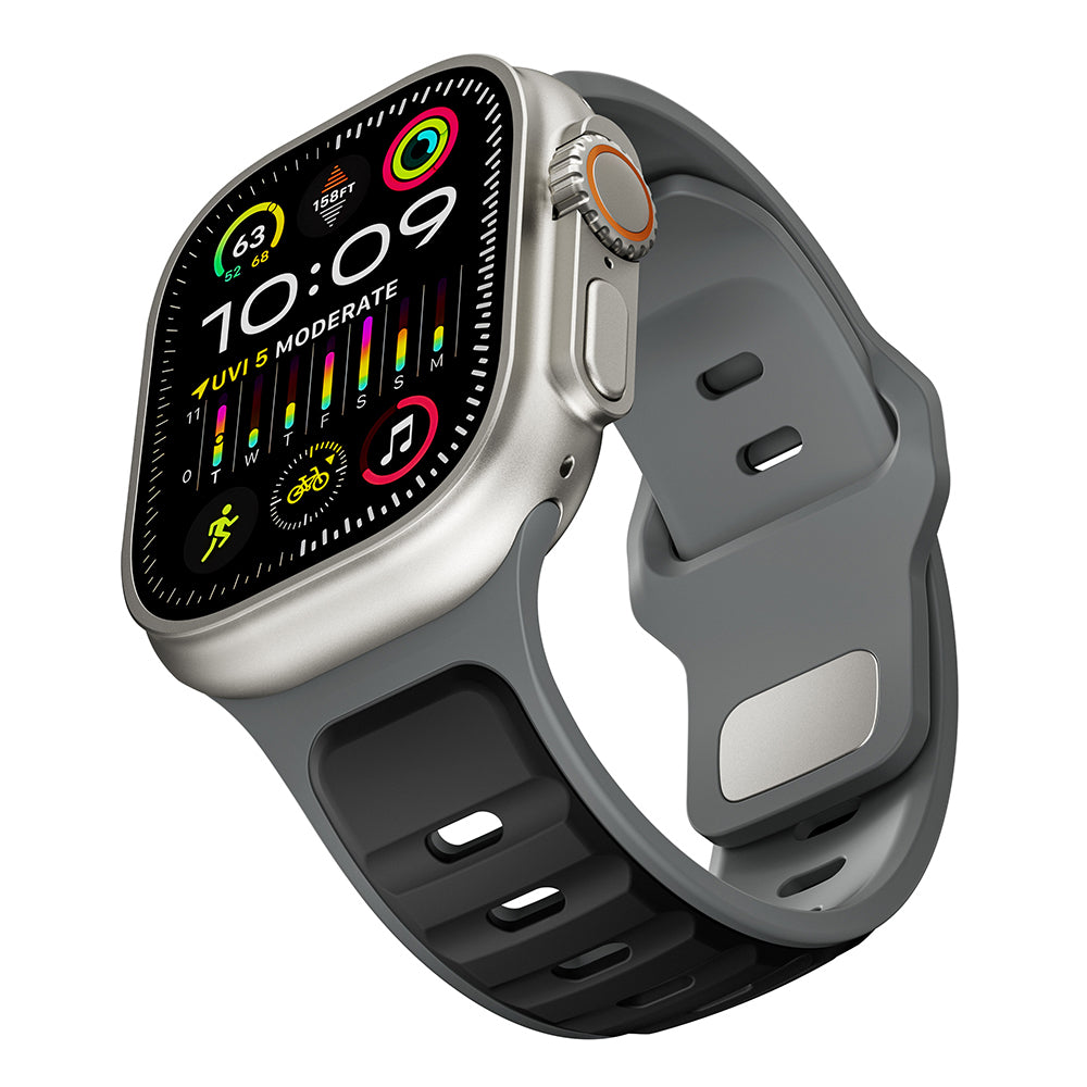 Watch Ultra 49mm Zore KRD-135 Silikon Kordon Strap Kayış