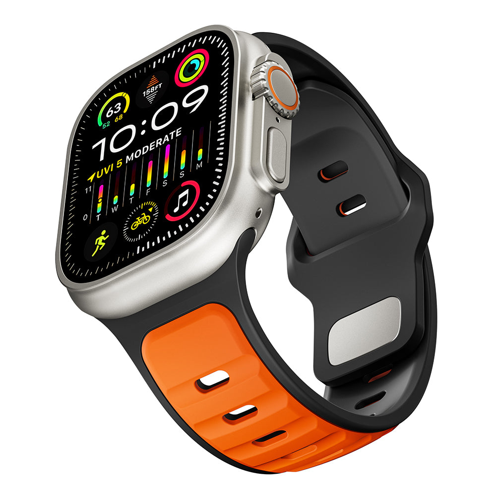 Watch Ultra 49mm Zore KRD-135 Silikon Kordon Strap Kayış