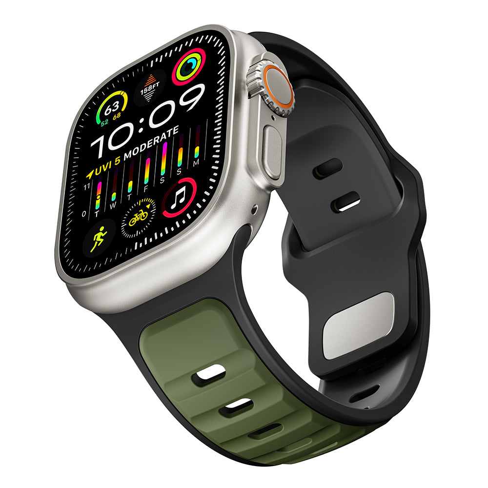 Watch Ultra 49mm Zore KRD-135 Silikon Kordon Strap Kayış