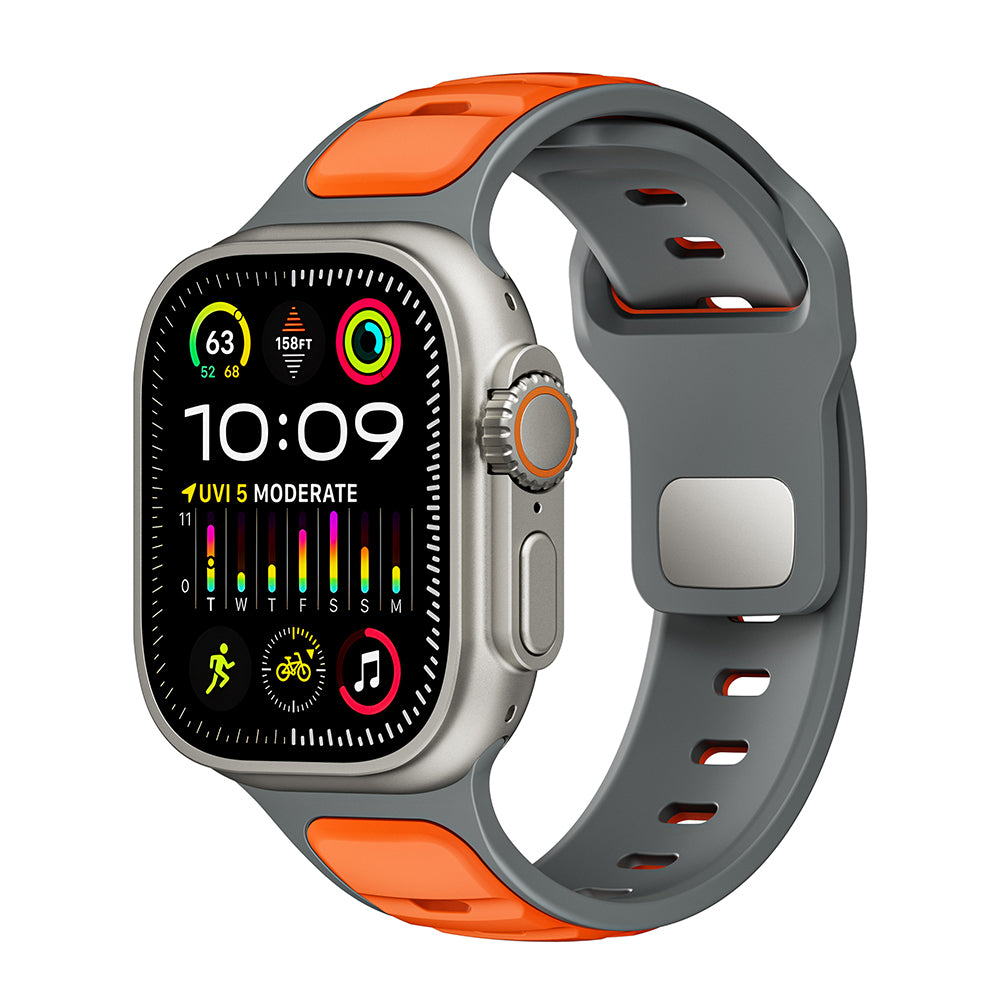 Watch Ultra 49mm Zore KRD-135 Silikon Kordon Strap Kayış
