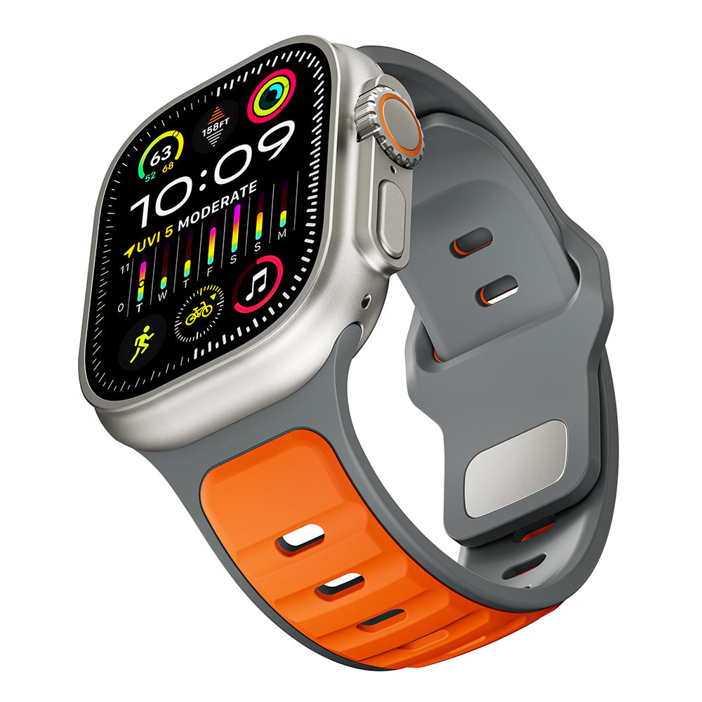 Watch Ultra 49mm Zore KRD-135 Silikon Kordon Strap Kayış