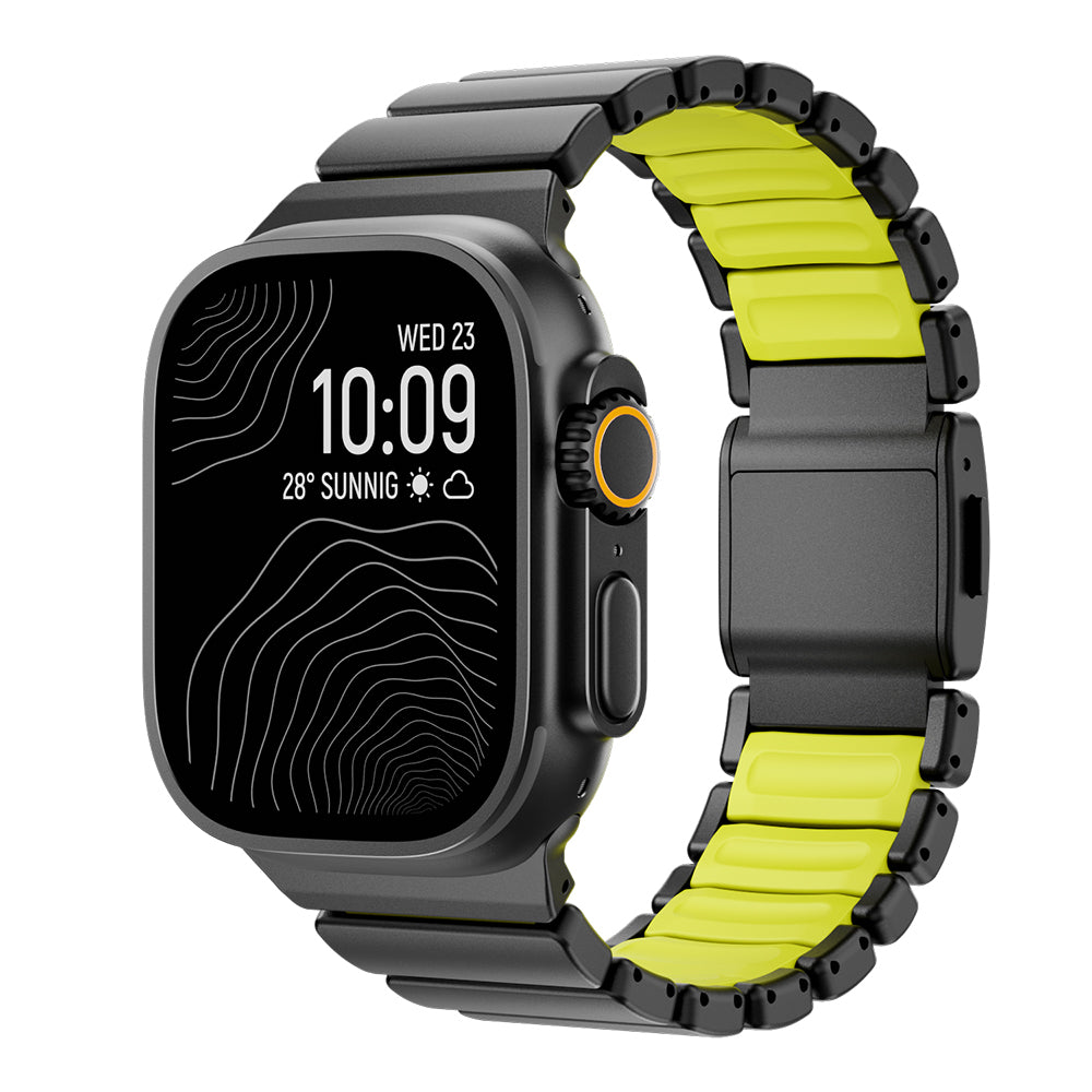 Watch Ultra 49mm Zore KRD-149 Metal Silikon Kordon
