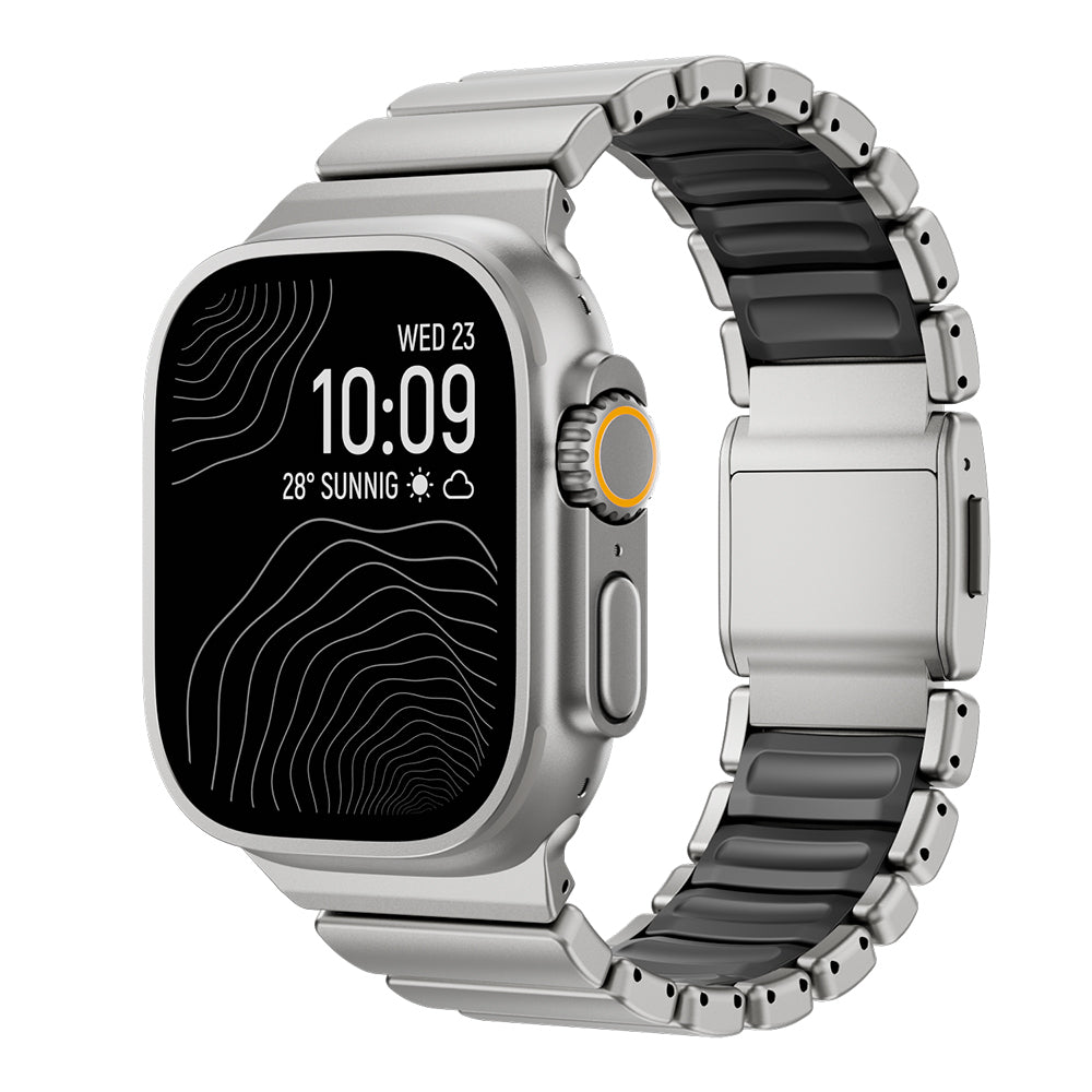 Watch Ultra 49mm Zore KRD-149 Metal Silikon Kordon