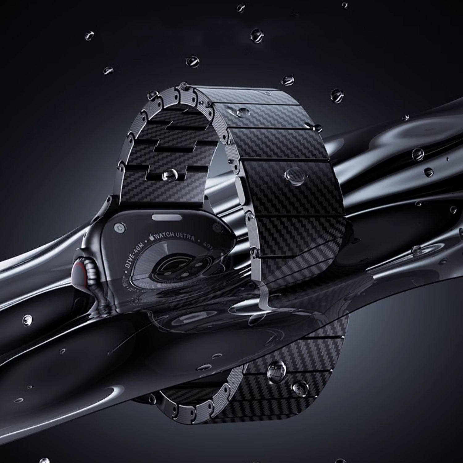 Watch Ultra 49mm Zore KRD-90 600D Karbon Fiber Kordon