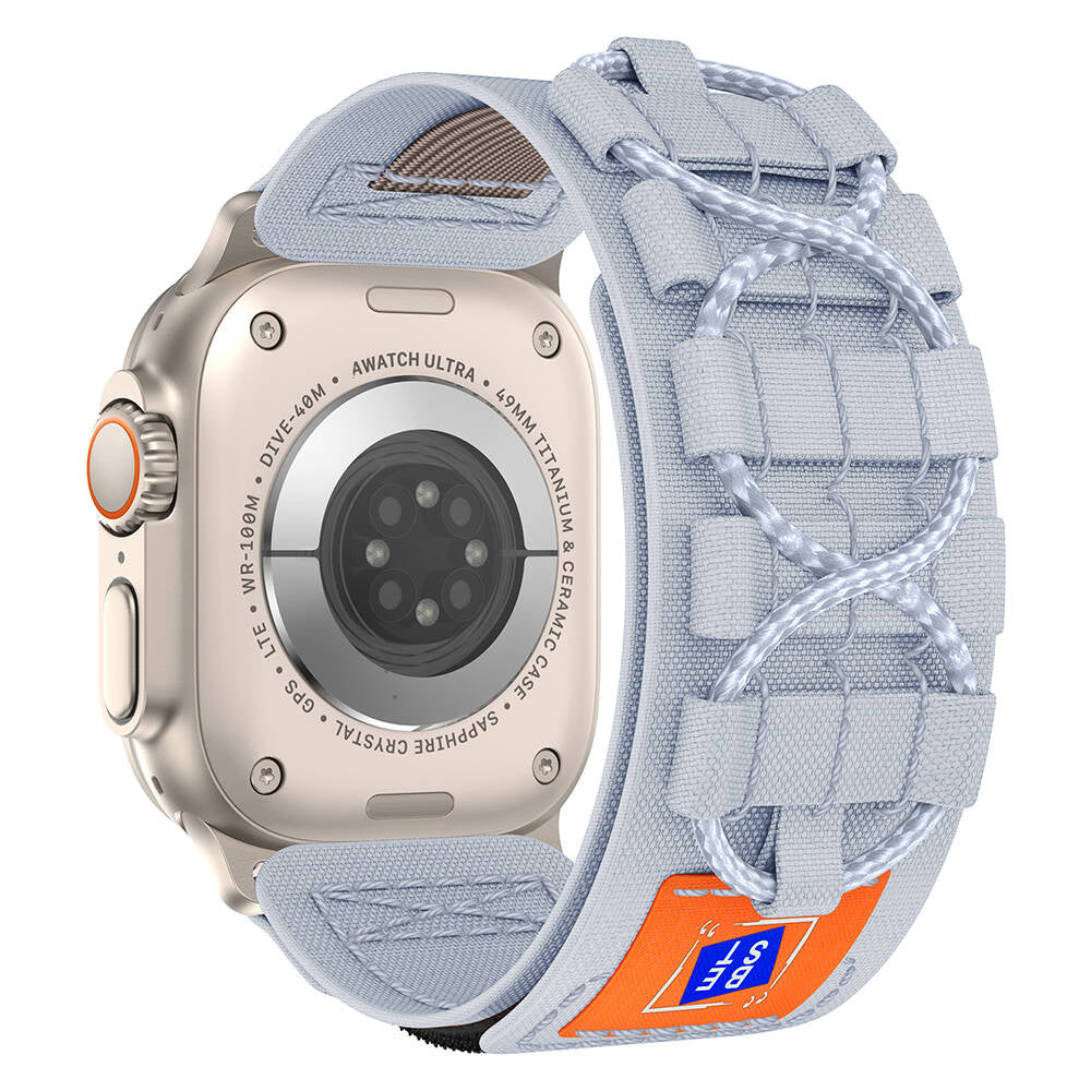 Watch Ultra 49mm Zore KRD-99 Hasır Kordon