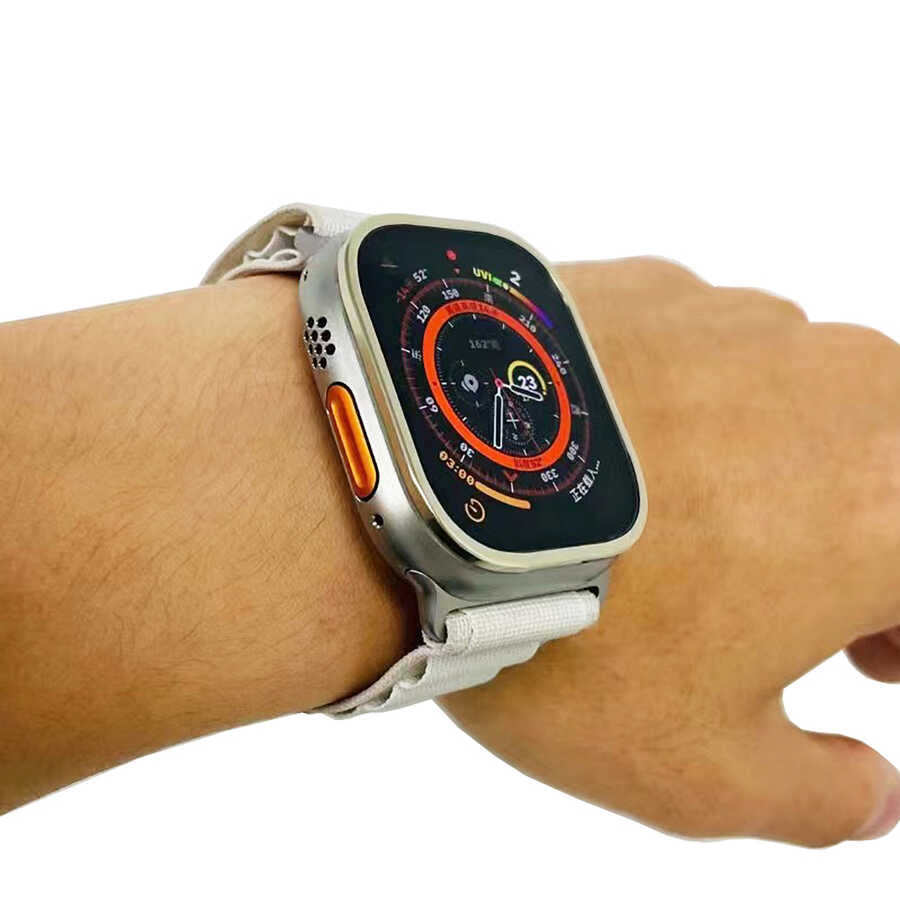 Watch Ultra 49mm Zore Metal Kasa Koruyucu Saat Çerçevesi
